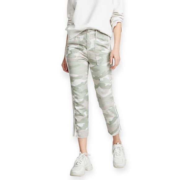 MOTHER | The Shaker Chop Crop Fray Pant‎ - Picture 1 of 7